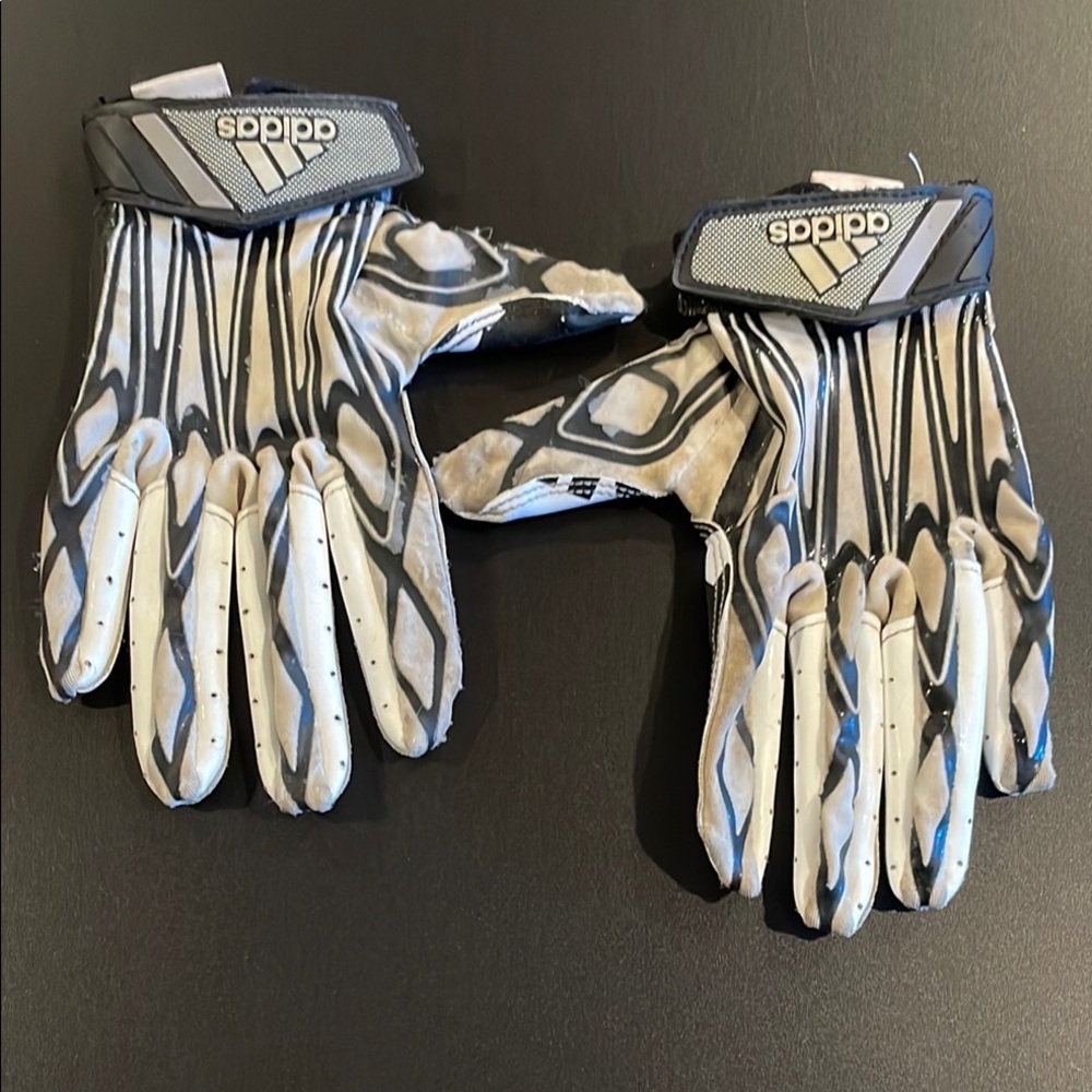 Adidas Black and Gray Baseball  Gloves with Grippy Palm